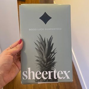 2 PAIRS: Sheertex tights never used